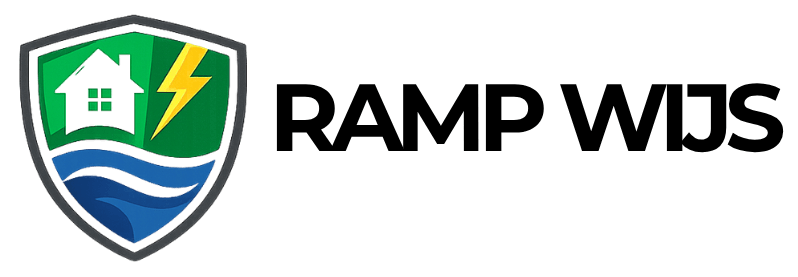 Het logo van de website rampwijs.nl